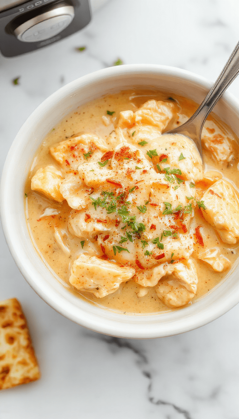 A vibrant bowl of creamy butter chicken topped with fresh cilantro sits on a rustic wooden table. The dish features tender golden-brown chicken pieces coated in a rich, buttery tomato sauce with a glossy finish. Surrounding the bowl are spices, herbs, and a side of steamed rice. The composition is inviting with warm lighting that highlights the creamy texture and inviting aroma.