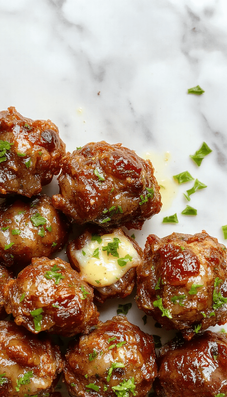 Colorful plate featuring succulent beef bites glazed in glossy garlic butter sauce, garnished with fresh herbs, served alongside vibrant vegetables on a rustic wooden surface, highlighting textures and rich tones.