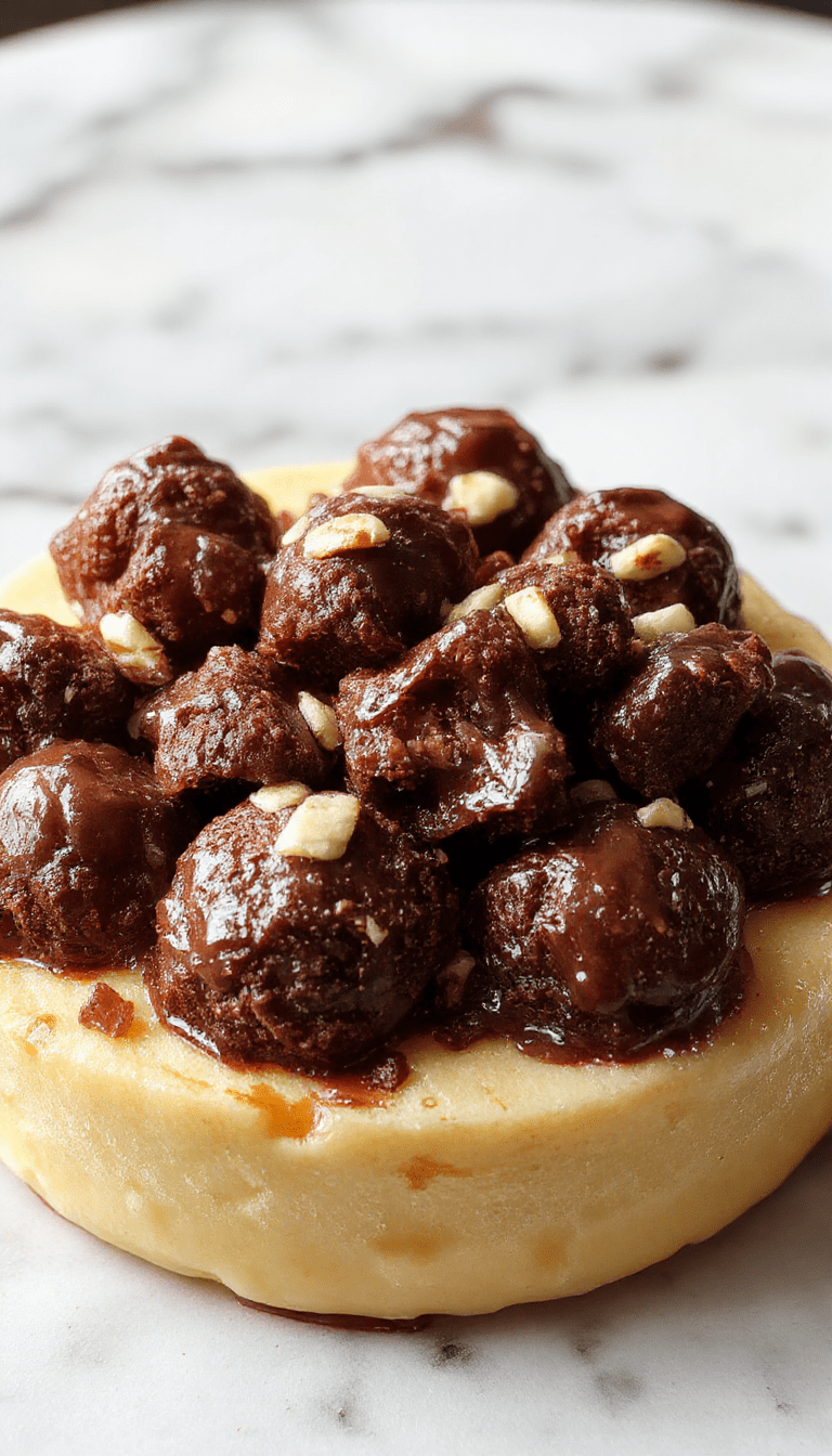 A close-up of a creamy, fluffy no-bake Moose Farts dessert served in a clear glass bowl, topped with colorful sprinkles and chocolate shavings, set on a rustic wooden table with a spoon beside it, vibrant pastel colors highlighting the smooth texture and decorative toppings.