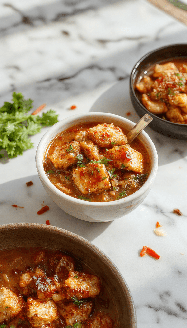 A vibrant plate showcasing chicken ramen stir fry with golden-brown crispy chicken pieces, colorful vegetables like bell peppers and green onions, glossy ramen noodles coated in savory sauce, garnished with sesame seeds and chopped herbs, styled on a rustic wooden table under warm natural light