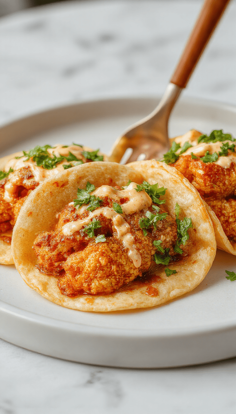Colorful mini chicken tacos with golden-brown crispy shells arranged on a white plate, topped with fresh shredded lettuce, diced tomatoes, melted cheese, and a sprinkle of cilantro, set against a rustic wooden background.