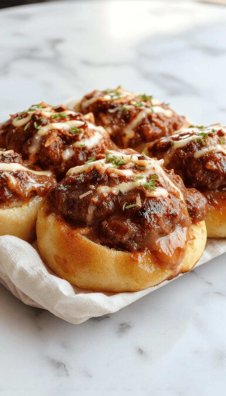 Colorful image of golden-brown pigs in a blanket arranged neatly on a rustic white platter, with crispy outer layers and juicy sausage insides visible, garnished with fresh herbs, styled on a wooden surface with a side of mustard and ketchup.