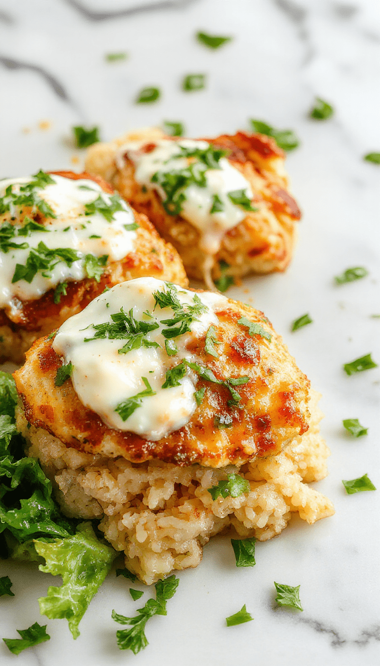 Colorful plate featuring a serving of creamy chicken tzatziki with fresh cucumber and herbs on top, served alongside fluffy rice, garnished with lemon wedges and herbs, styled on a rustic white plate with a Mediterranean vibe.