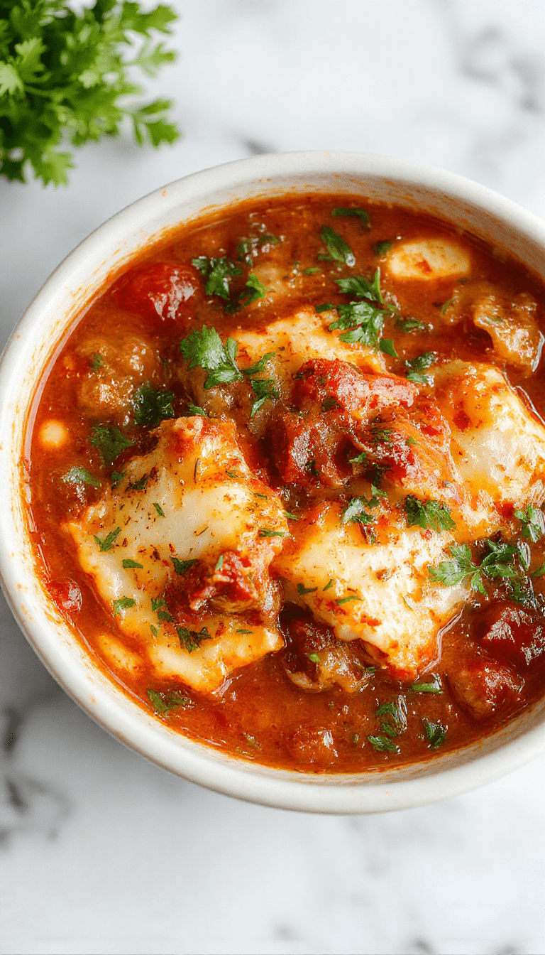 A vibrant bowl of high protein lasagna soup featuring layers of melted cheese, ground beef, and pasta noodles garnished with fresh basil, served in a rustic white bowl on a wooden table with a spoon, showcasing rich textures, melted cheese, and colorful herbs.